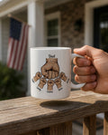 Custom Dad Fist Bump Mug with Kids Names | Personalized | BeVisible