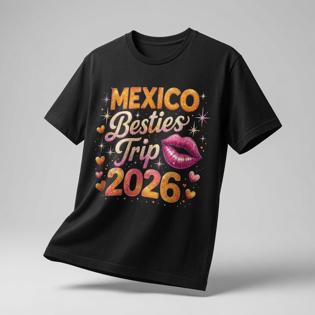 Mexico Besties Trip 2026 Shirt | Girls Trip