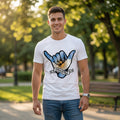 Argentina Shaka Hand Soccer Shirt | Vamos Argentina |