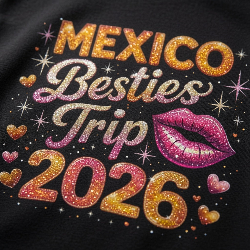 Mexico Besties Trip 2026 Shirt | Girls Trip