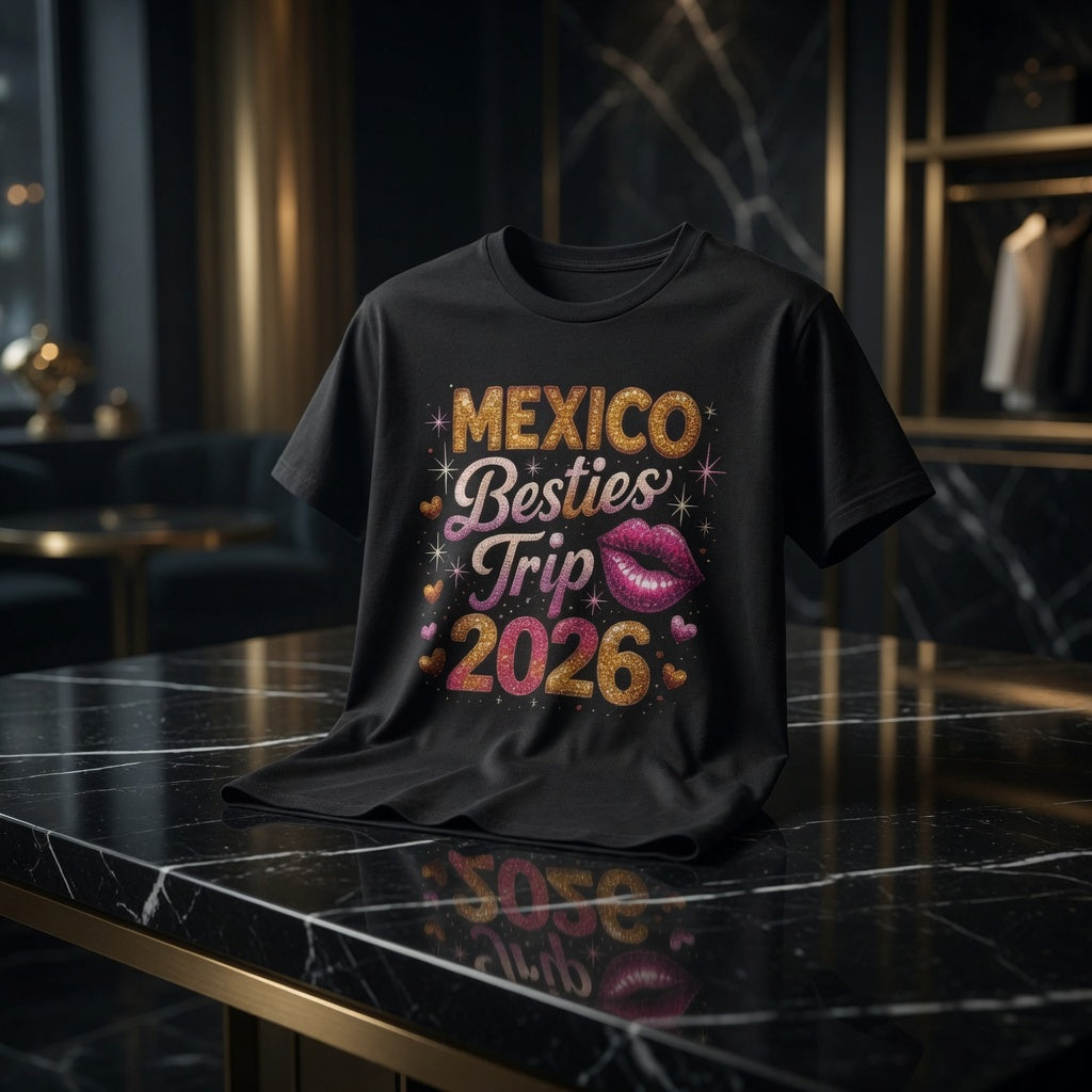 Mexico Besties Trip 2026 Shirt | Girls Trip
