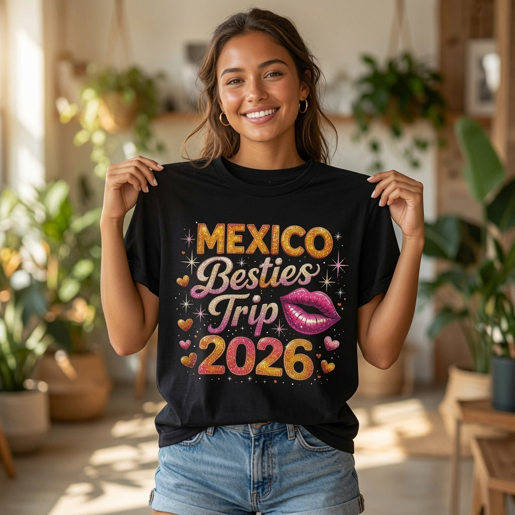 Mexico Besties Trip 2026 Shirt | Girls Trip