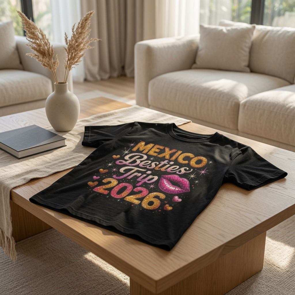 Mexico Besties Trip 2026 Shirt | Girls Trip