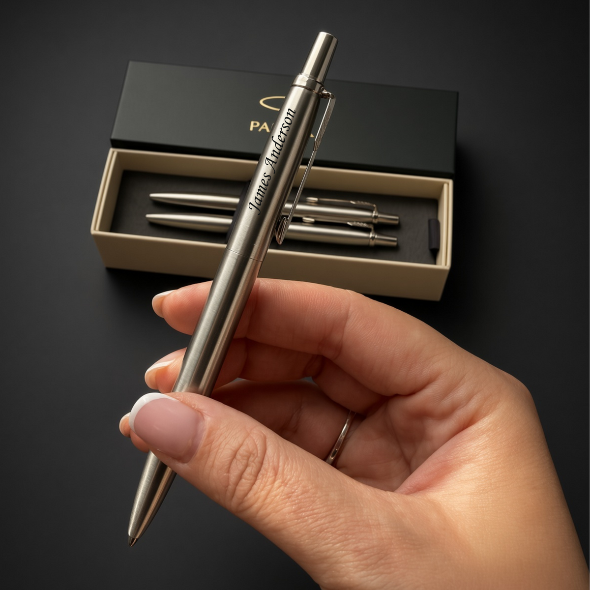 Parker Personalized Pen  Set — Engraved Gift