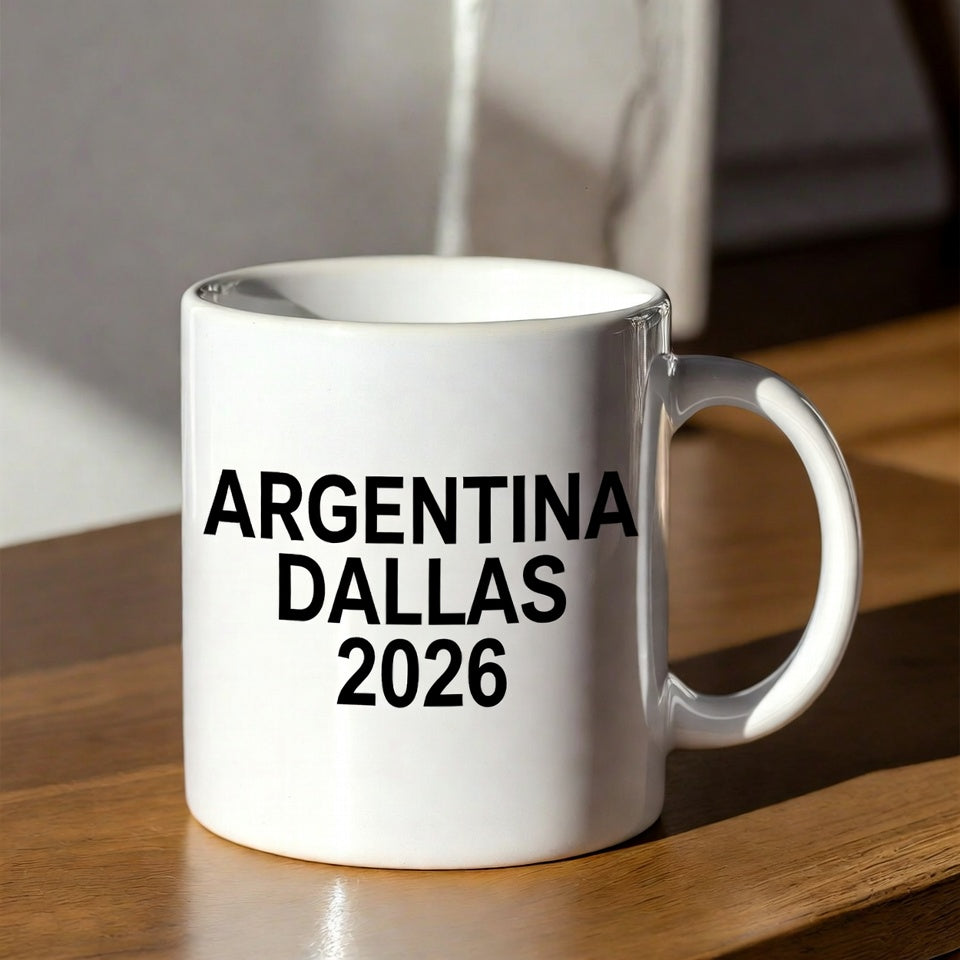 Argentina Dallas 2026 Soccer Mug | Souvenir | BeVisible