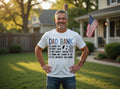 Dad Bank funny t-shirt — Open 24/7, Fast Cash, No Credit Checks. Retro vintage design, DTF printed in Texas. The Father's Day gift that gets a laugh.