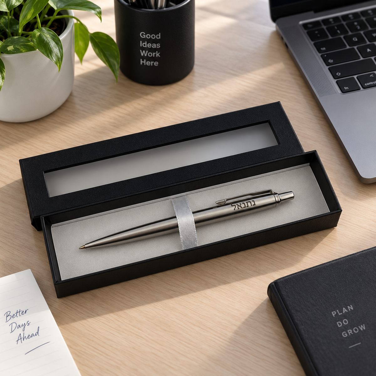 Personalized Engraved Name Pen — Custom Gift with Box