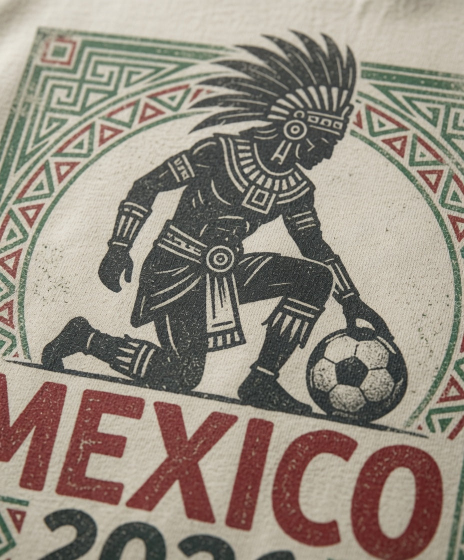Mexico 2026 Pride Shirt | Aztec Warrior Soccer Tee