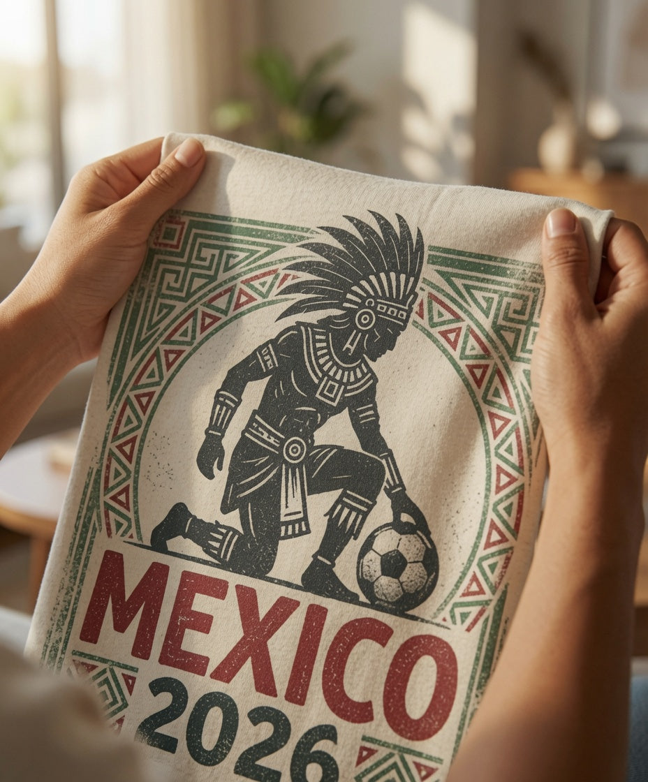 Mexico 2026 Pride Shirt | Aztec Warrior Soccer Tee
