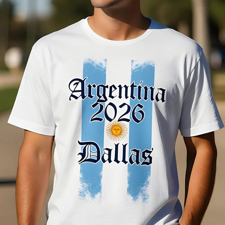 Argentina Dallas 2026 Soccer Shirt | Vamos Argentina | BeVisible
