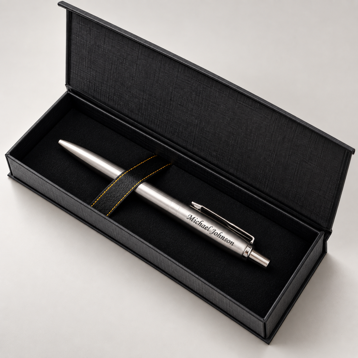 Custom Engraved Jotter Pen Set for Men - Personalized Name Pens - Graduation Gift 2026 - Boss Coworker Retirement Gift with Box