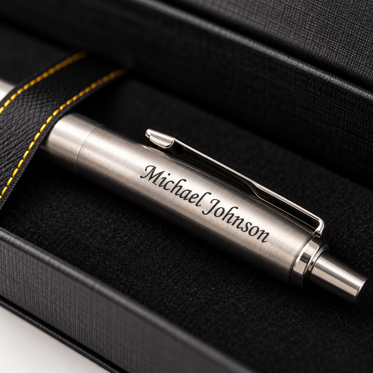 Custom Engraved Jotter Pen Set for Men - Personalized Name Pens - Graduation Gift 2026 - Boss Coworker Retirement Gift with Box