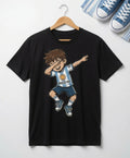 Argentina Dabbing Boy Kids Soccer Shirt