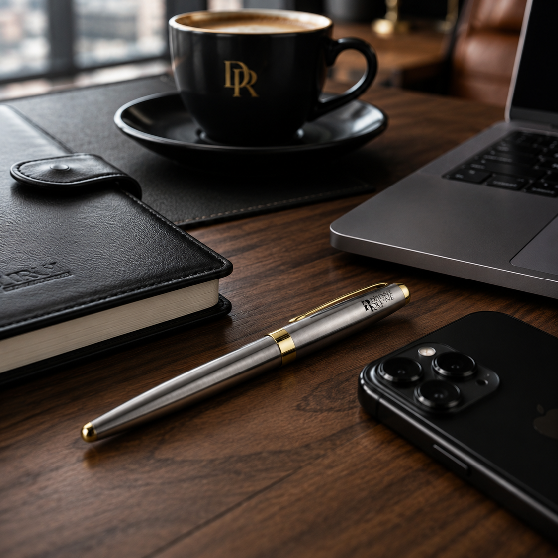 Signature Engraved Pen — Custom Logo Gift