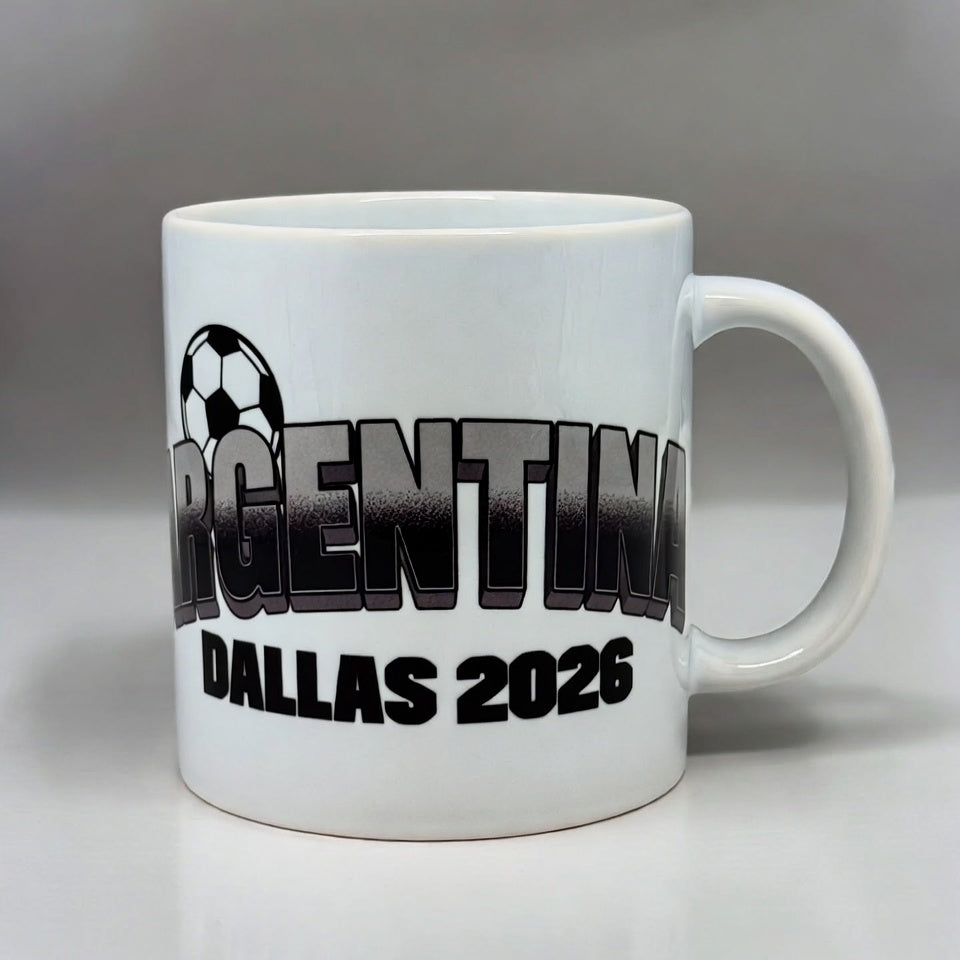 Argentina Dallas 2026 Soccer Mug | Souvenir | BeVisible