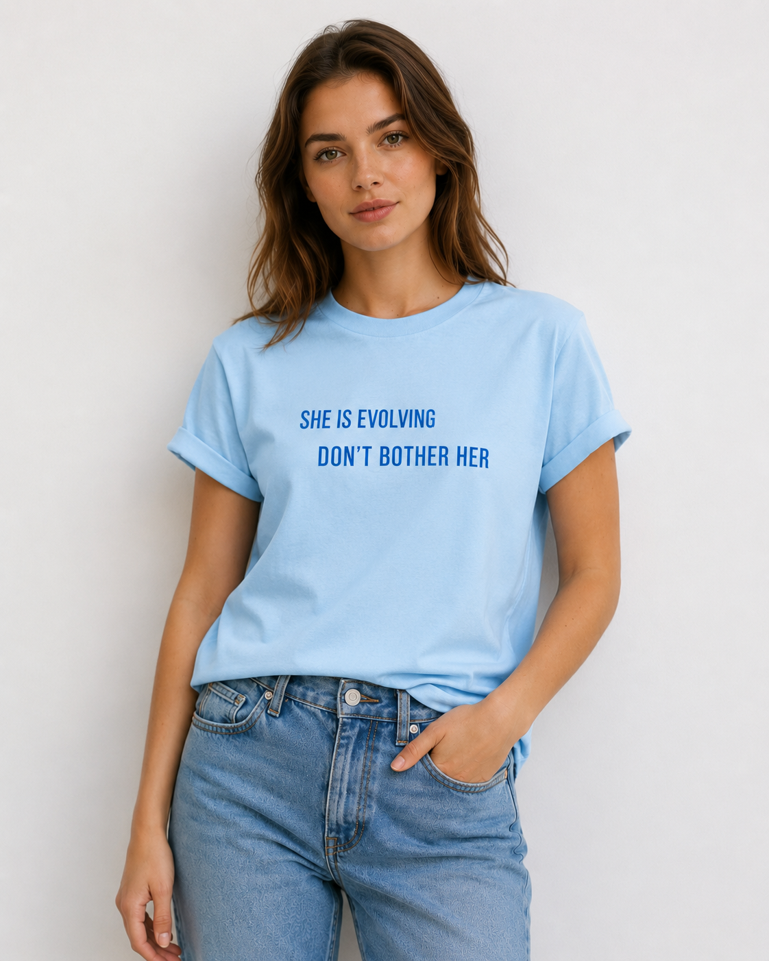 She Is Evolving — Don't Bother Her Tee