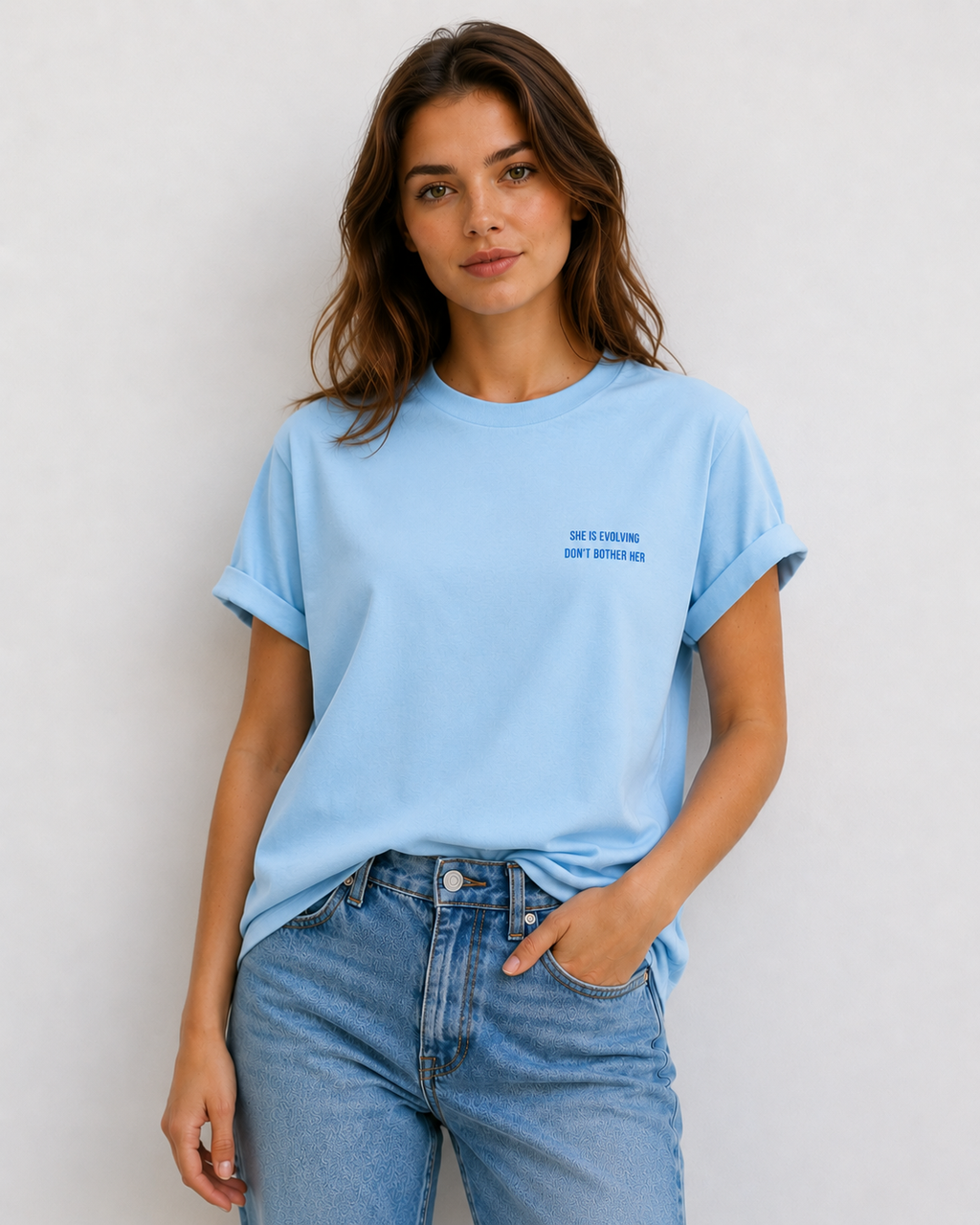 She Is Evolving — Don't Bother Her Tee