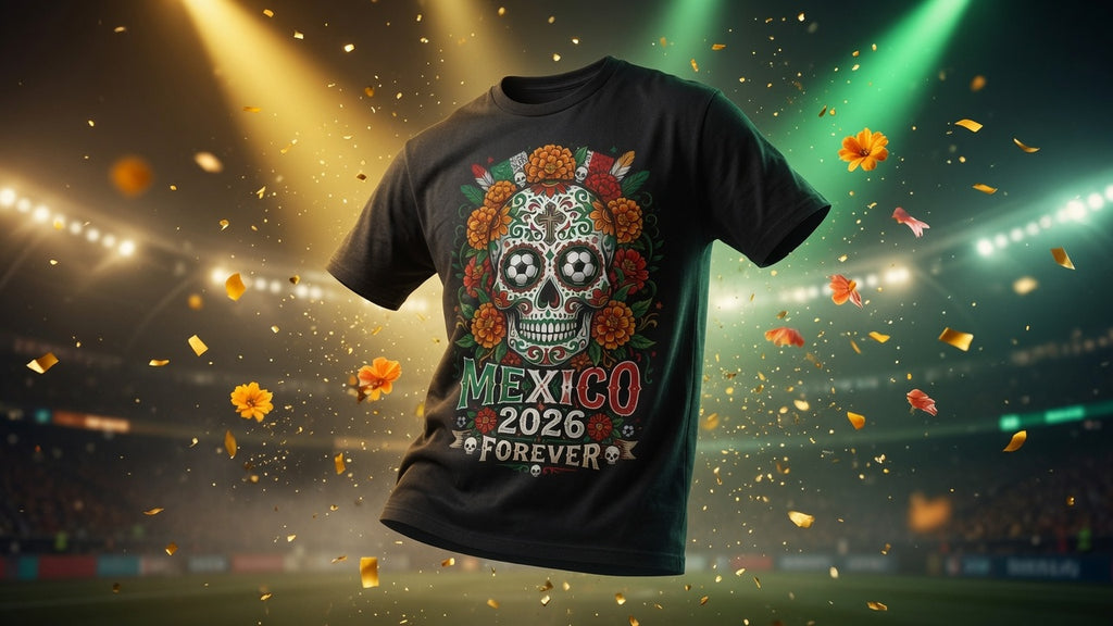 Mexico 2026 Soccer Shirt | Vintage Aztec Border Tee