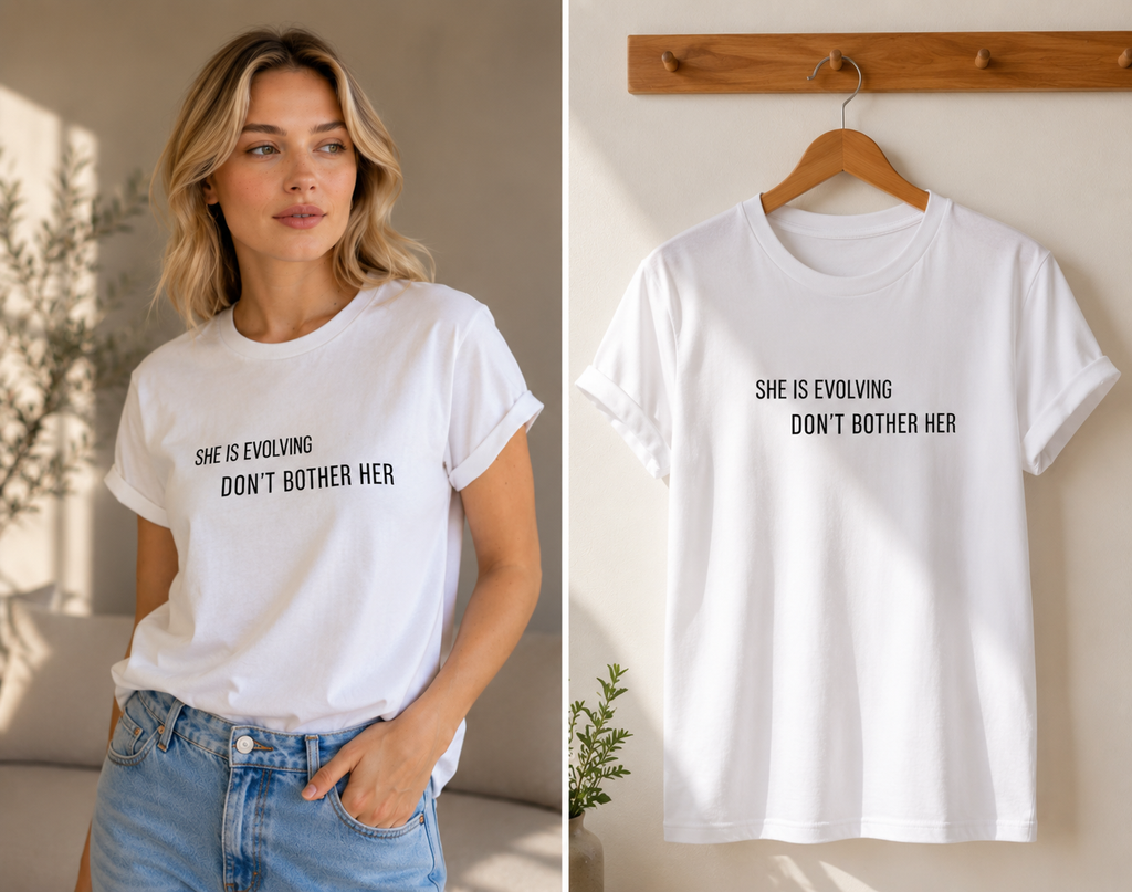 She Is Evolving — Don't Bother Her Tee