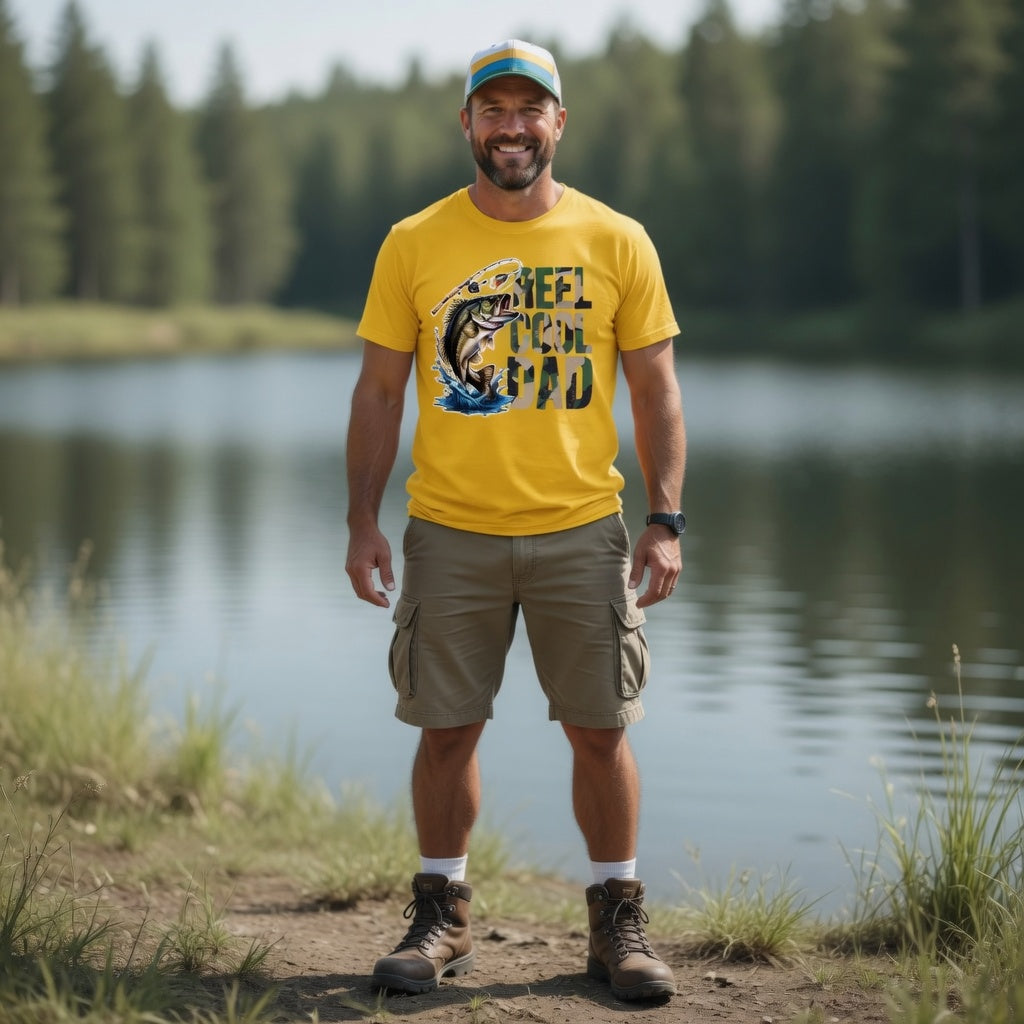 Reel Cool Dad Fishing Shirt | Father's Day Gift | BeVisible