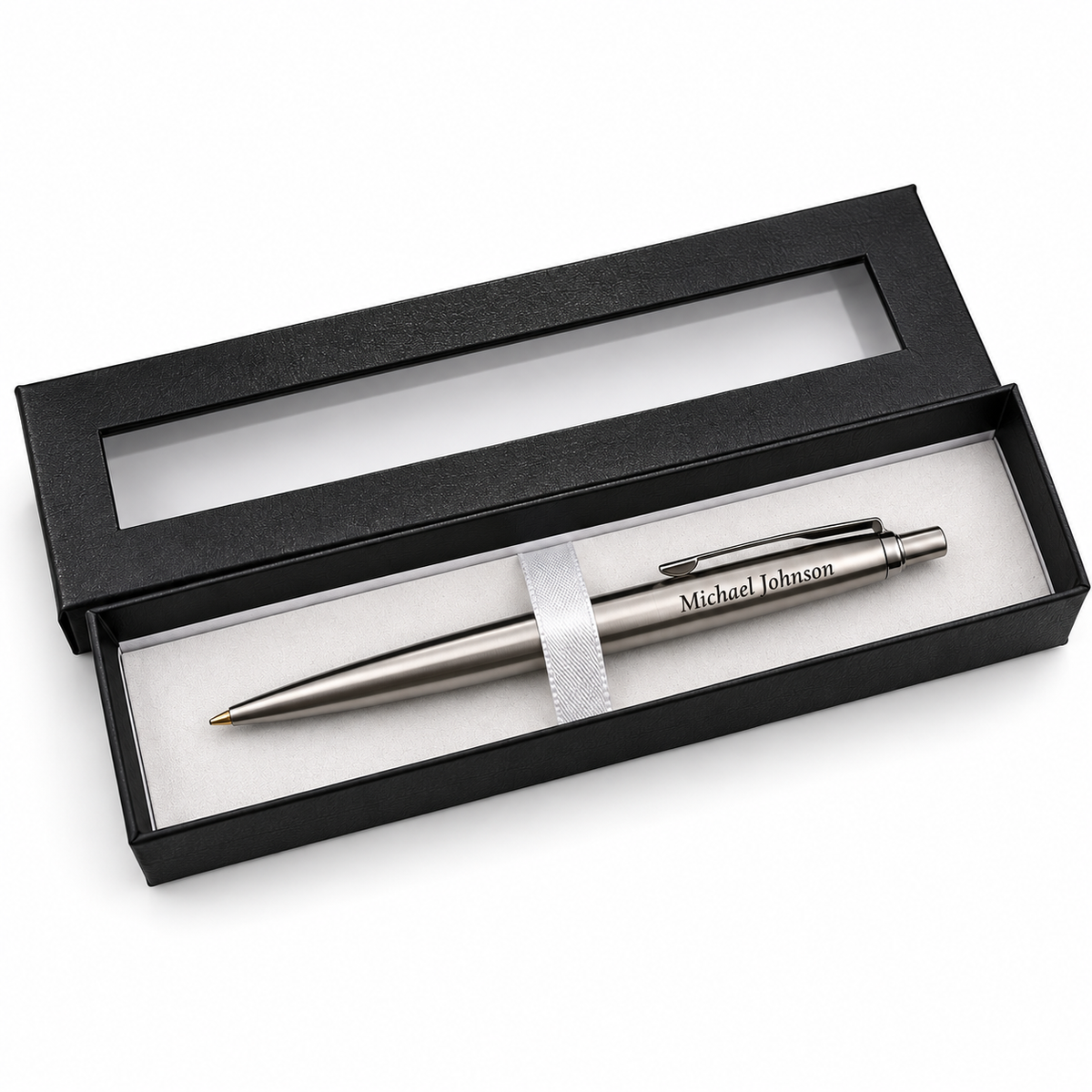 Personalized Engraved Name Pen — Custom Gift with Box