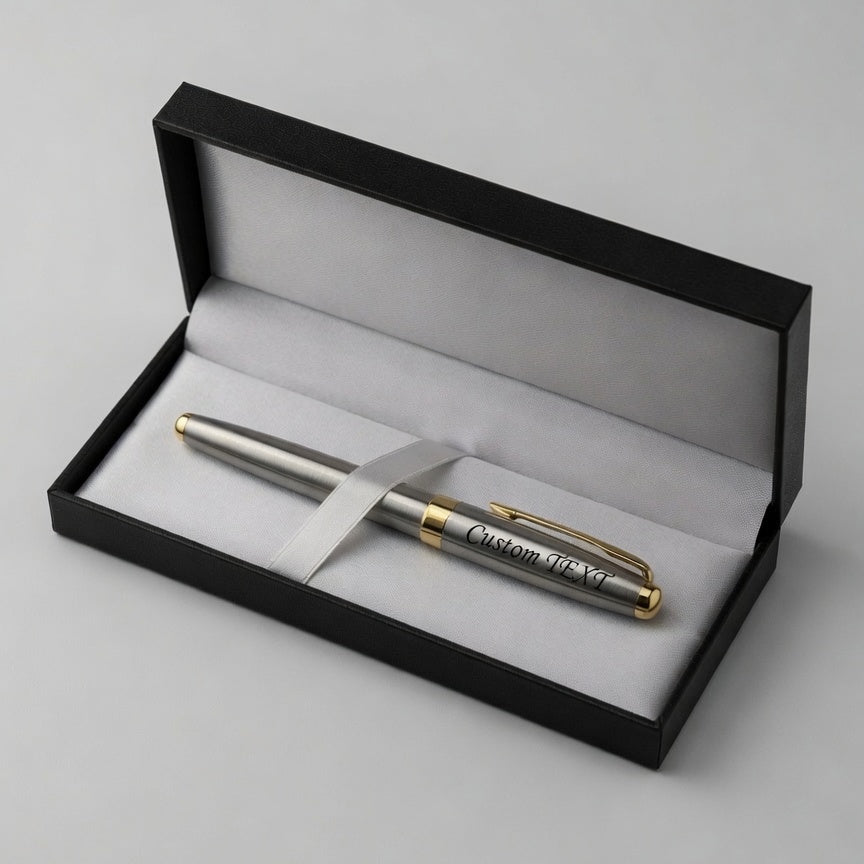 Personalized Engraved Pen in Elegant Gift Box – Custom Corporate & Executive Gift