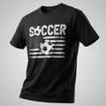 Soccer USA Flag Shirt | Vintage American Soccer Tee