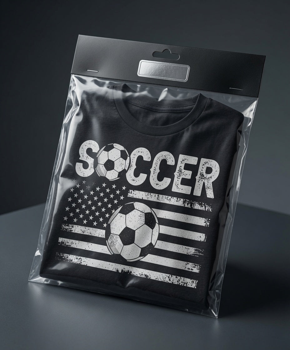 Soccer USA Flag Shirt | Vintage American Soccer Tee