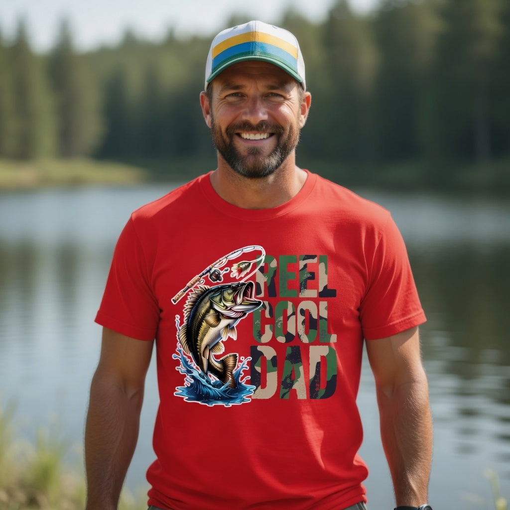 Reel Cool Dad Fishing Shirt | Father's Day Gift | BeVisible