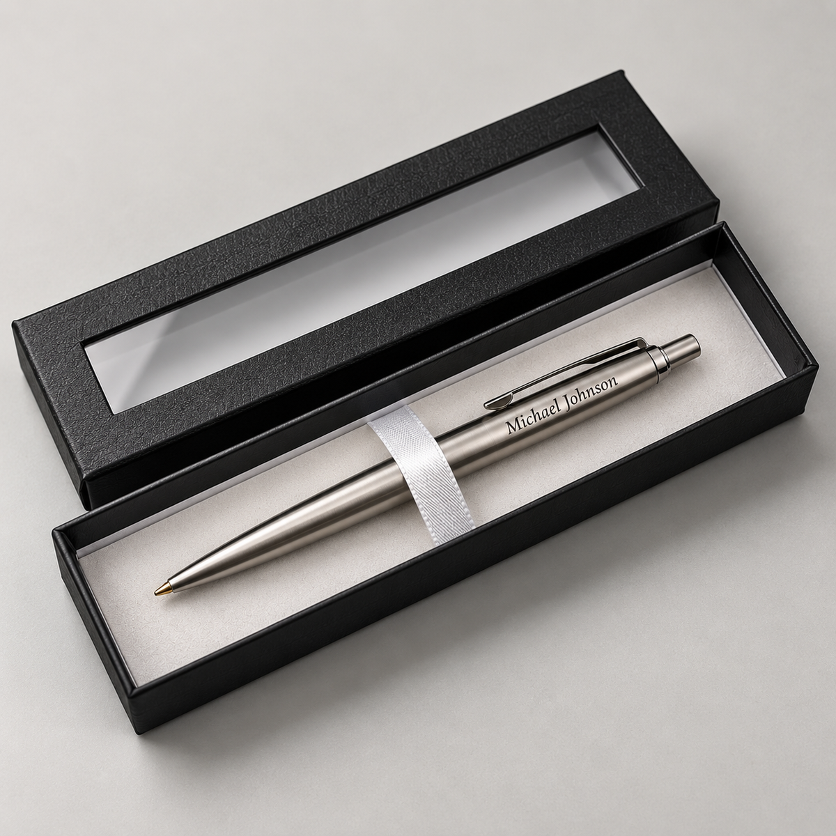Personalized Engraved Name Pen — Custom Gift with Box
