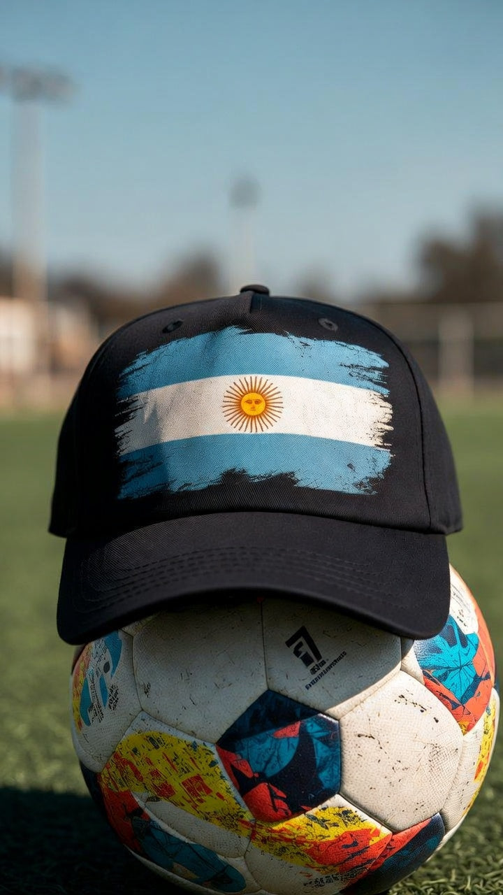 Argentina 2026 Dallas Soccer Cap | Vintage Washed | BeVisible