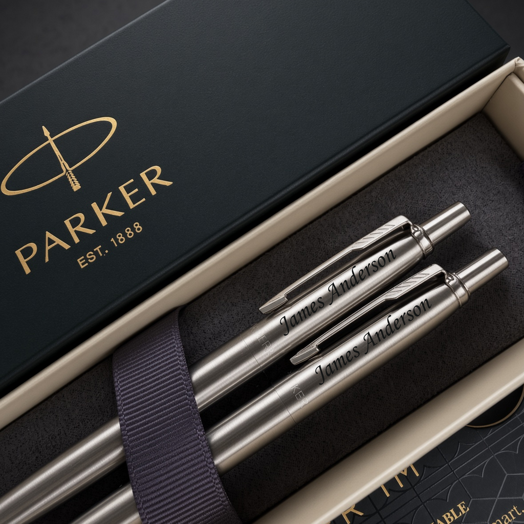 Parker Personalized Pen  Set — Engraved Gift