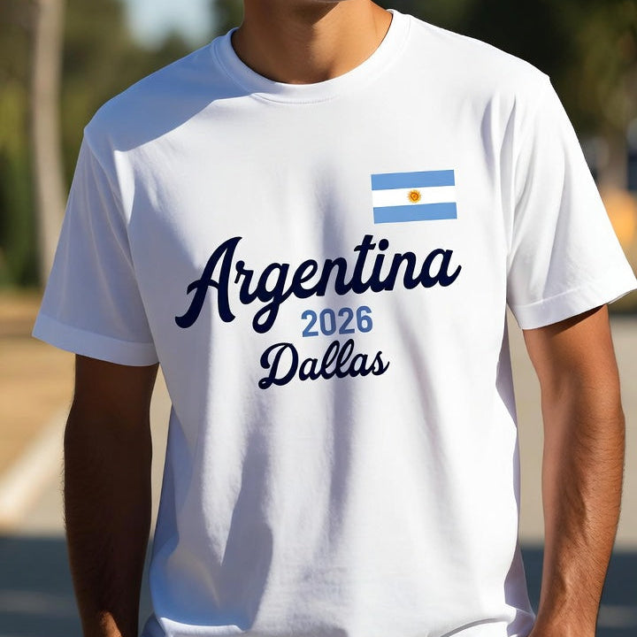 Argentina Dallas 2026 Soccer Shirt | Vamos Argentina | BeVisible