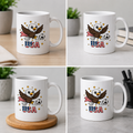 SA Cute Eagle Soccer Mug | Cartoon |
