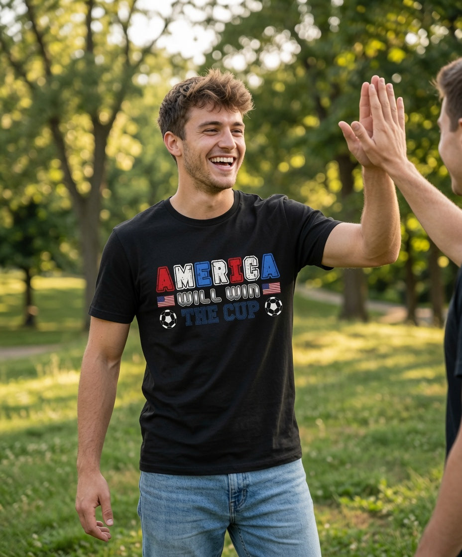 America Will Win The Cup Shirt | USA Soccer 2026
