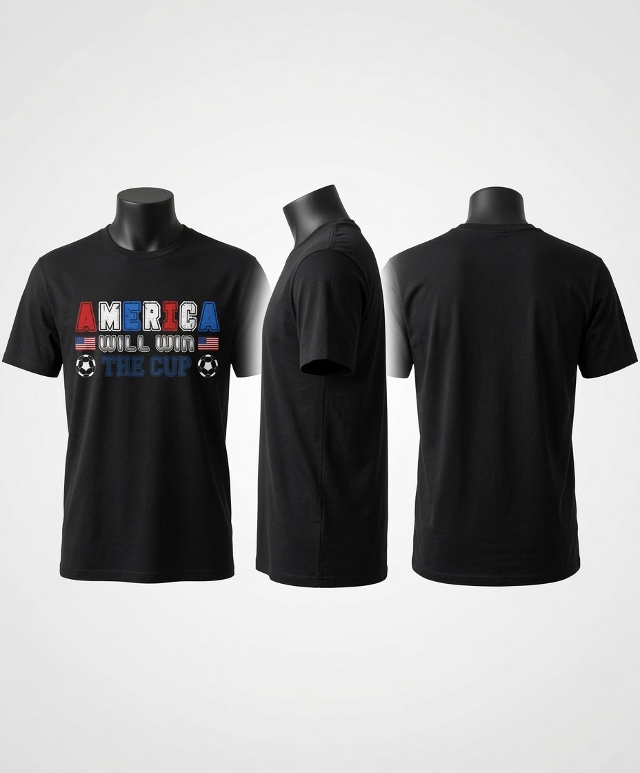 America Will Win The Cup Shirt | USA Soccer 2026
