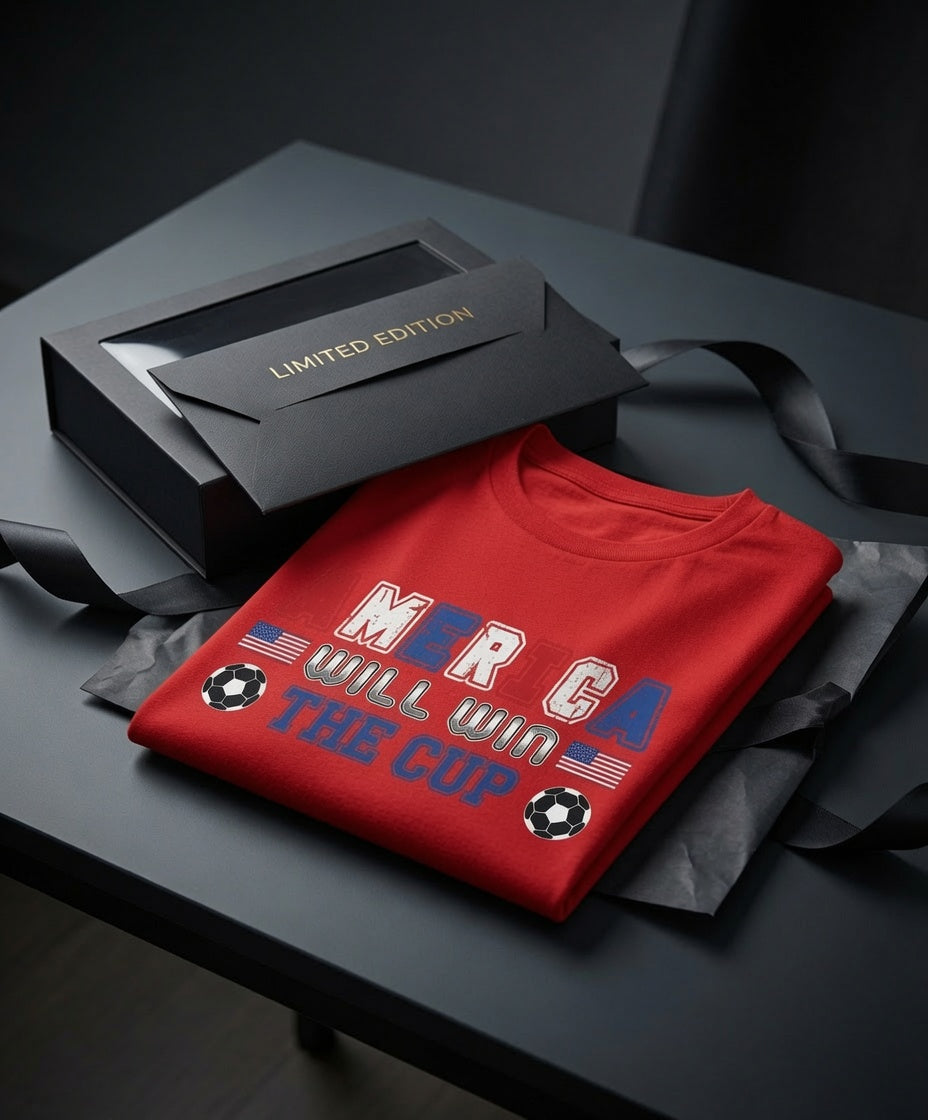 America Will Win The Cup Shirt | USA Soccer 2026