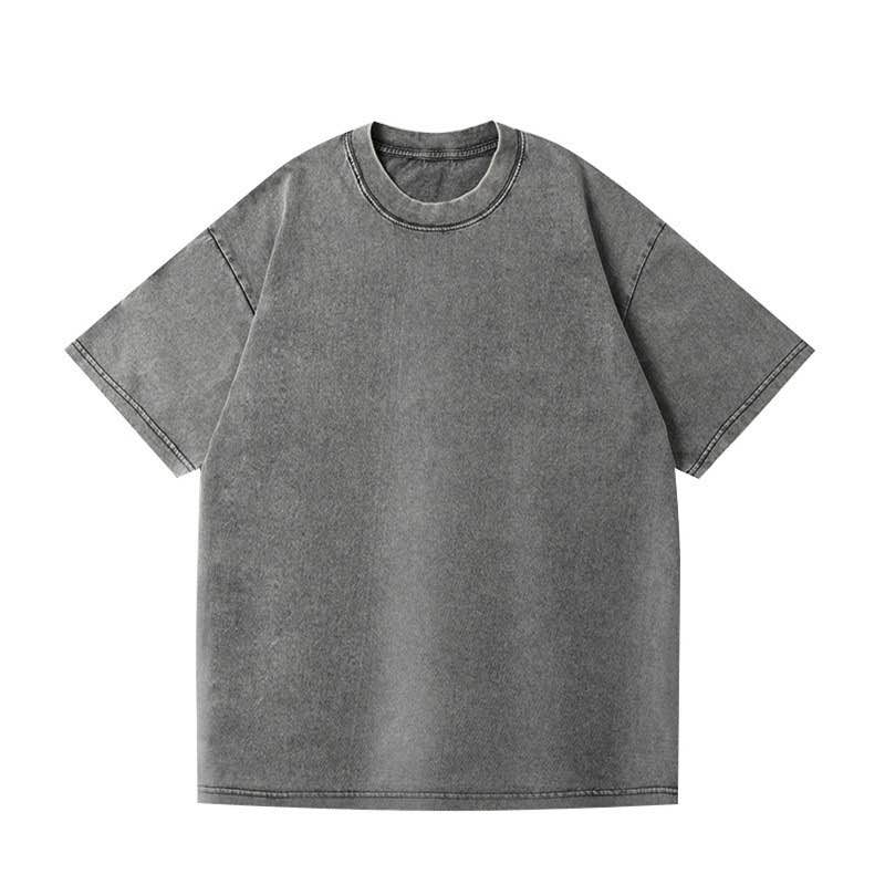 Gray t-shirt on a white background