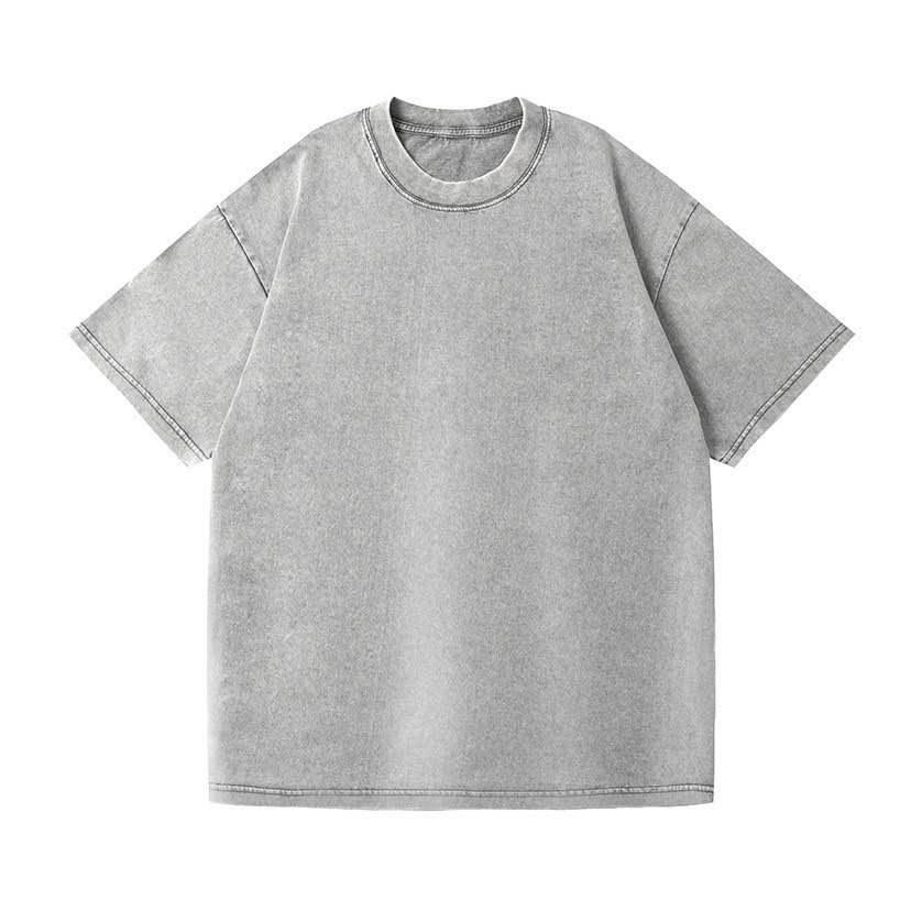 Gray t-shirt on a white background