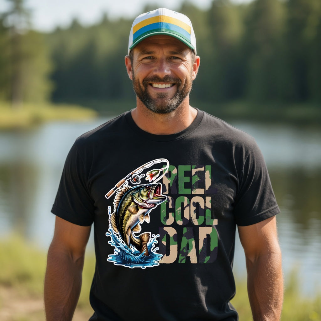 Reel Cool Dad Fishing Shirt | Father's Day Gift | BeVisible