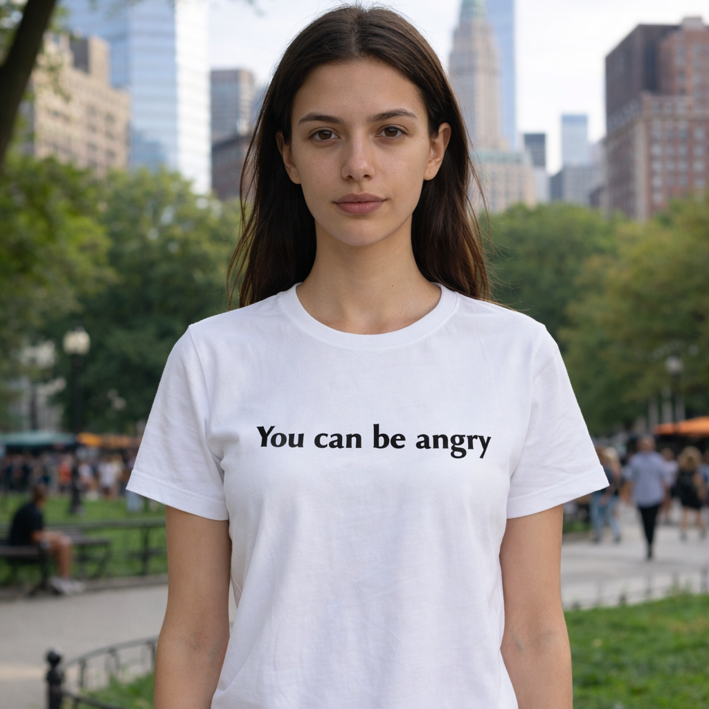 "You Can Be Angry" Emotional Freedom Tee