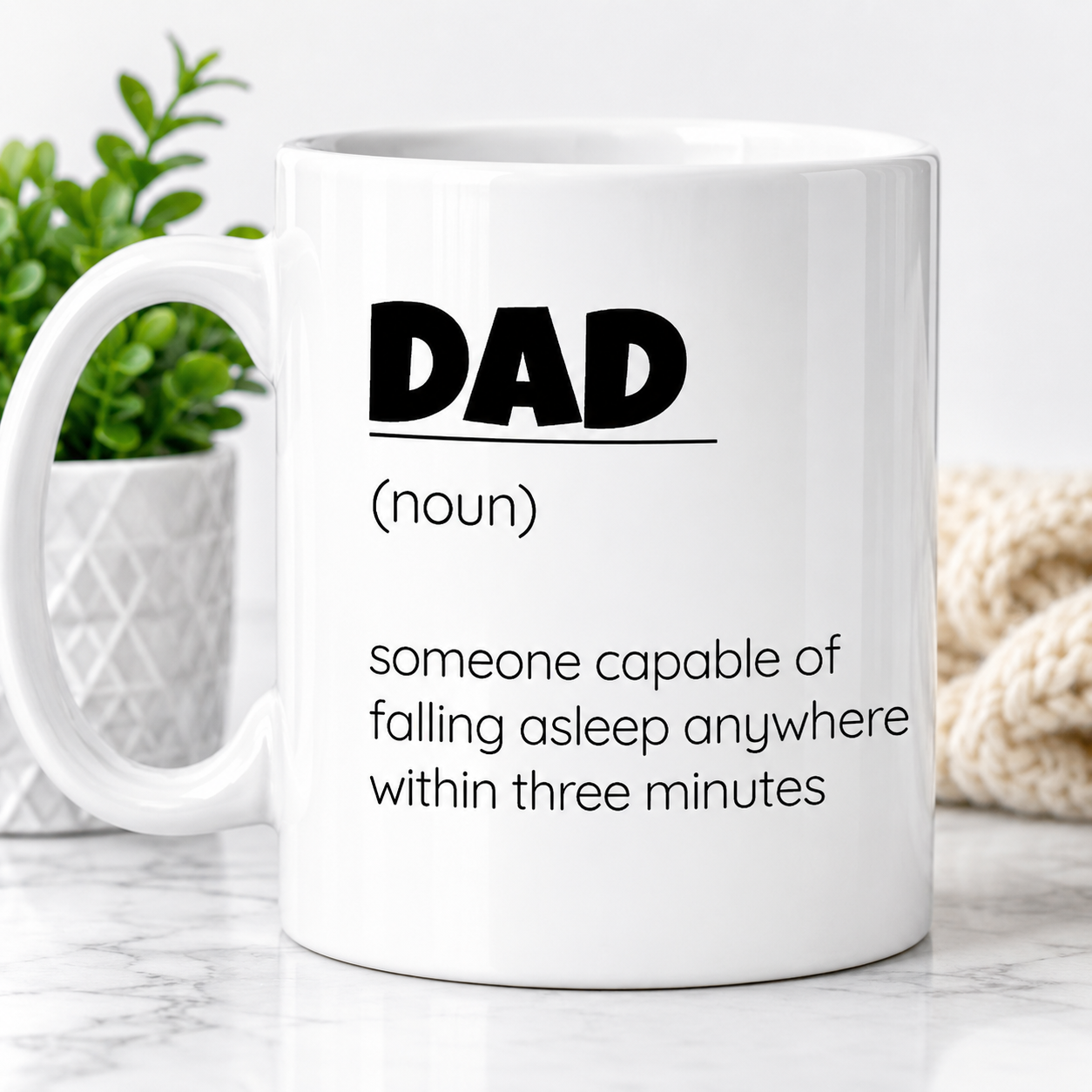Legendary Nap Champion Dad Mug | Funny Definition