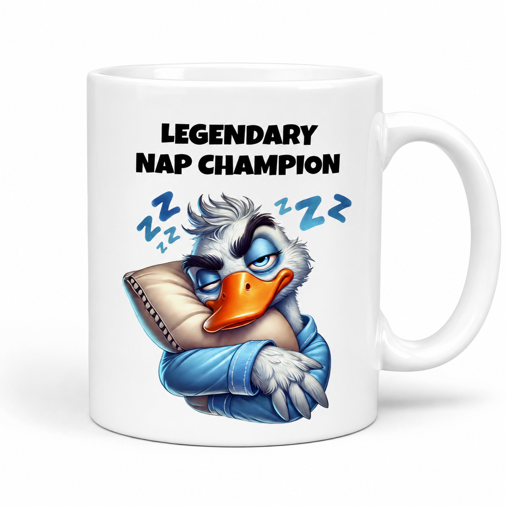 Legendary Nap Champion Dad Mug | Funny Definition