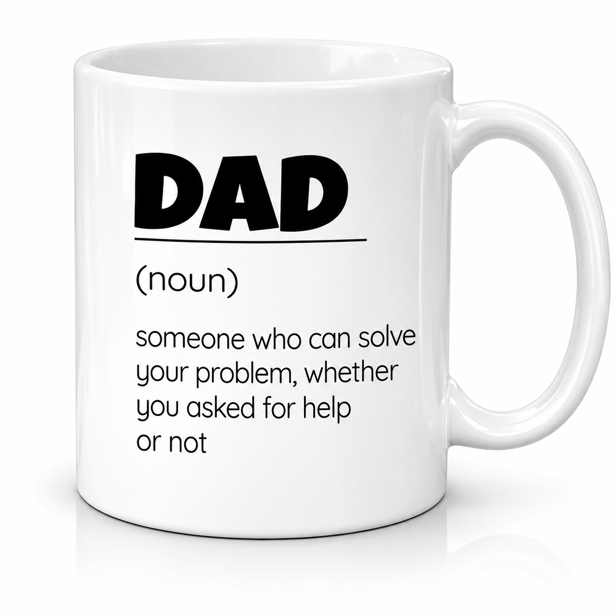 Expert in Unsolicited Advice Dad Mug | Funny Definition