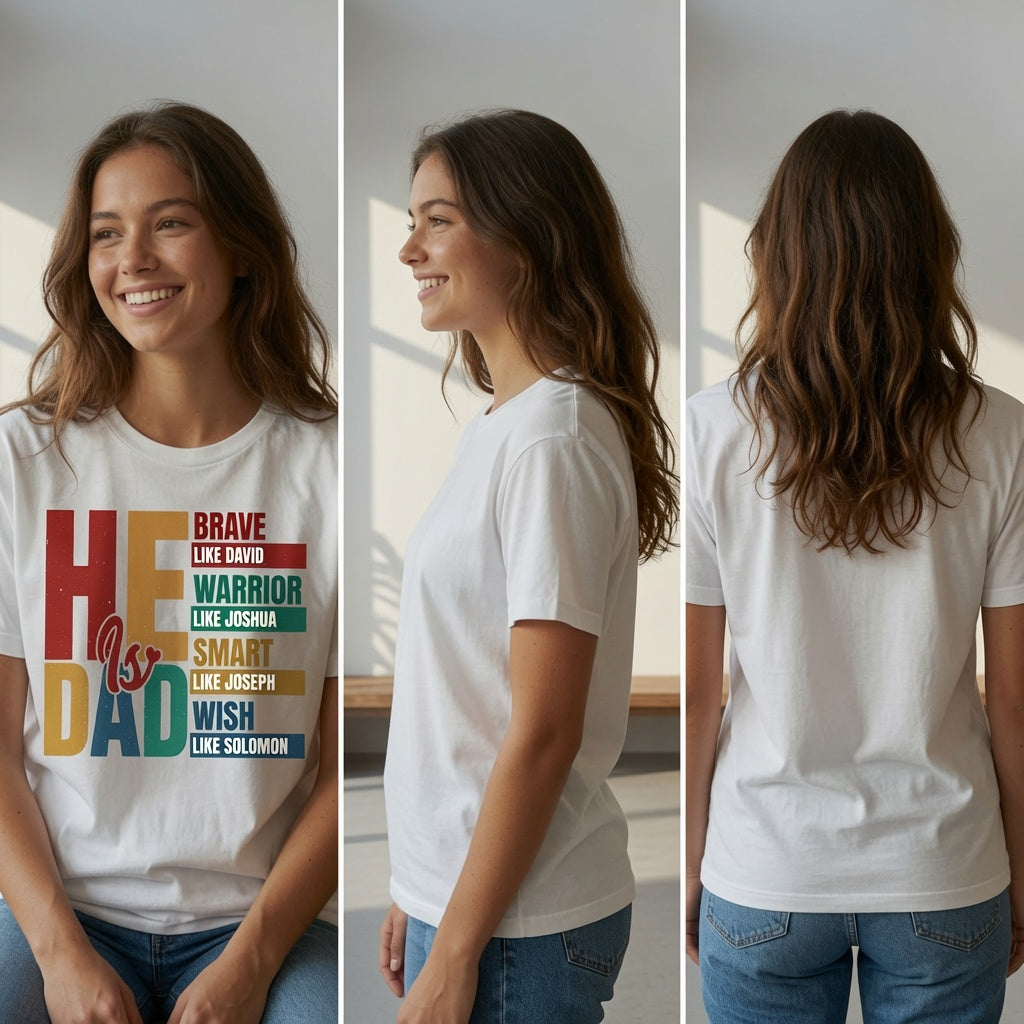 He Is Dad Christian Father's Day Shirt