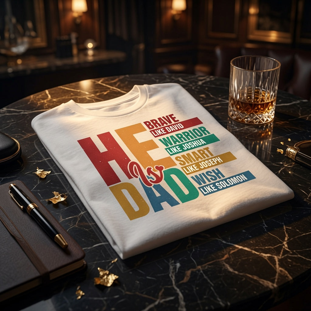 He Is Dad Christian Father's Day Shirt