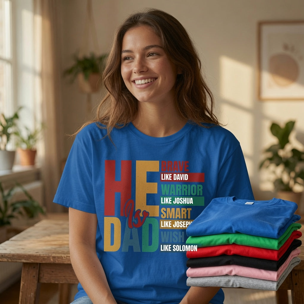 He Is Dad Christian Father's Day Shirt
