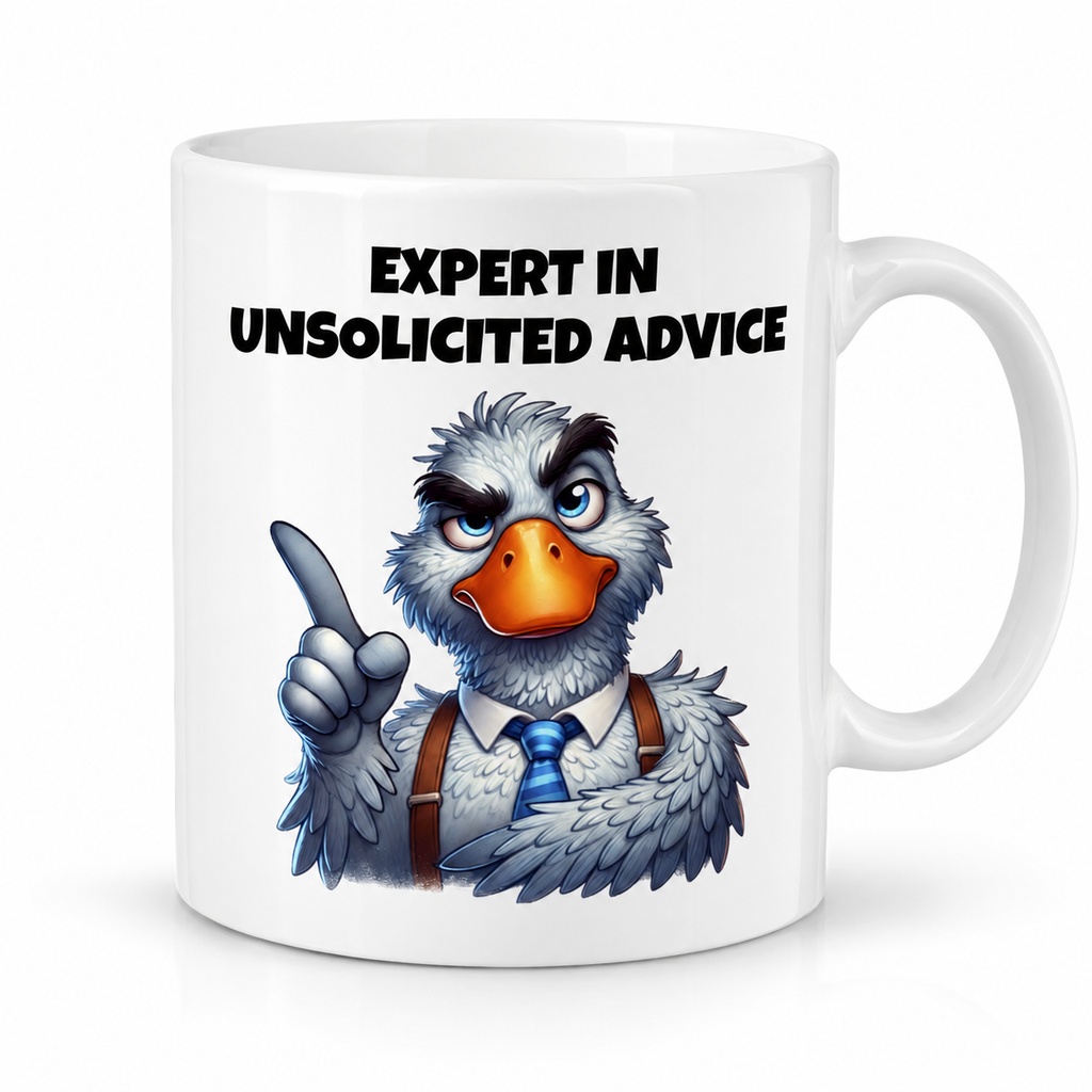 Expert in Unsolicited Advice Dad Mug | Funny Definition