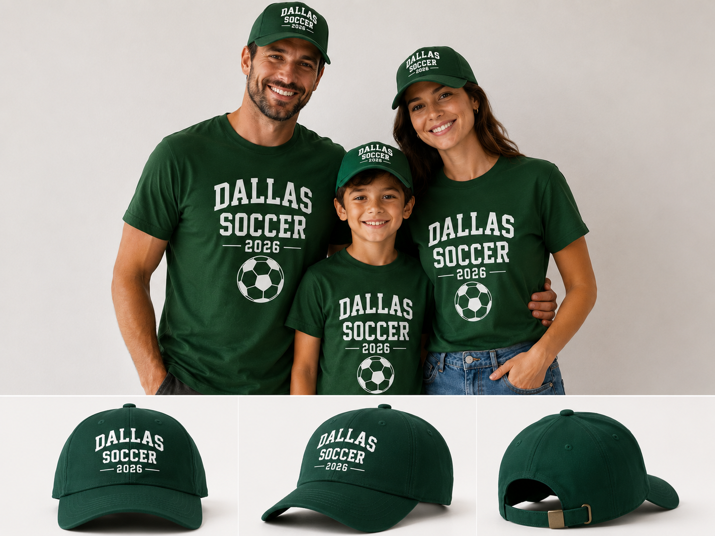 Dallas Soccer 2026 Cap | Structured Twill |