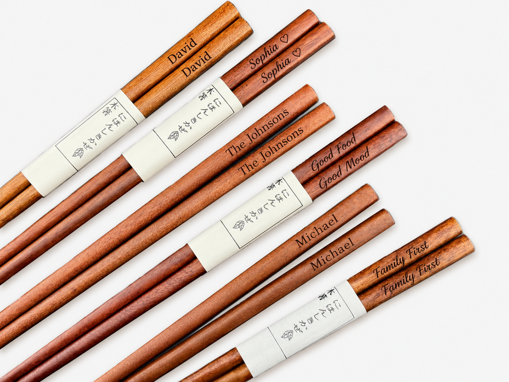 Custom Engraved Chopsticks, Personalized Anniversary Gift, Always Together Est Date Chopsticks, Reusable Eco Friendly Gift for Couple